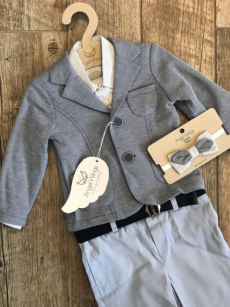 Gorgeous light blue boys suit