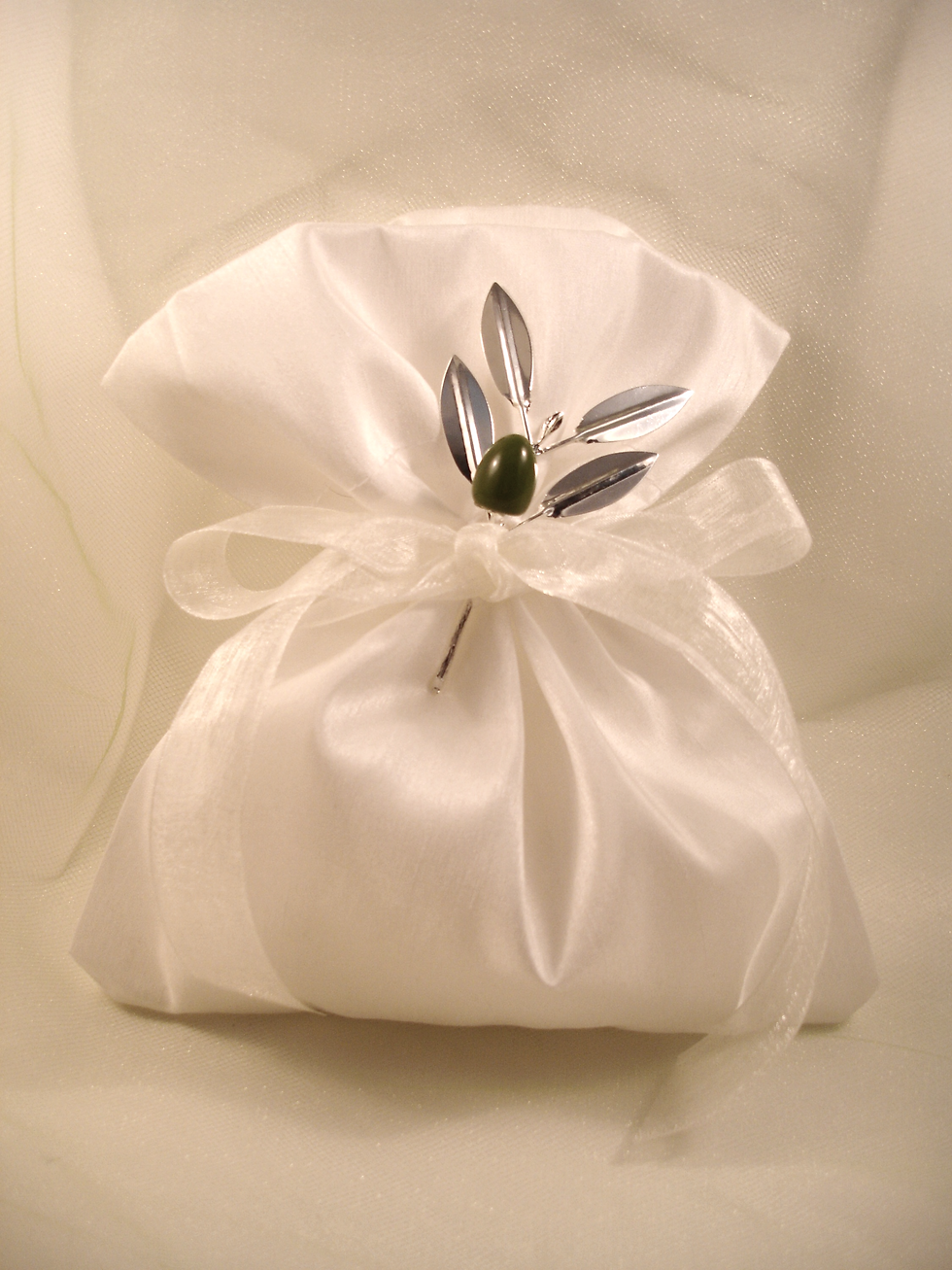 Olive Branch theme wedding favor
