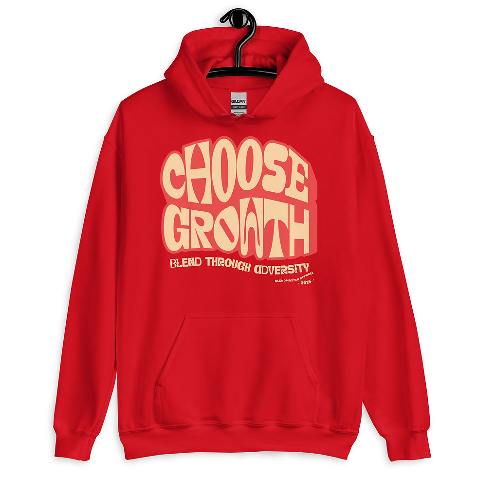 Thumbnail: Unisex Hoodie Choose Growth