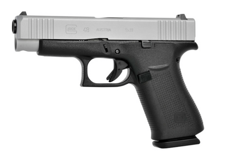 Glock 48 SILVER SLIDE 9MM LUGER