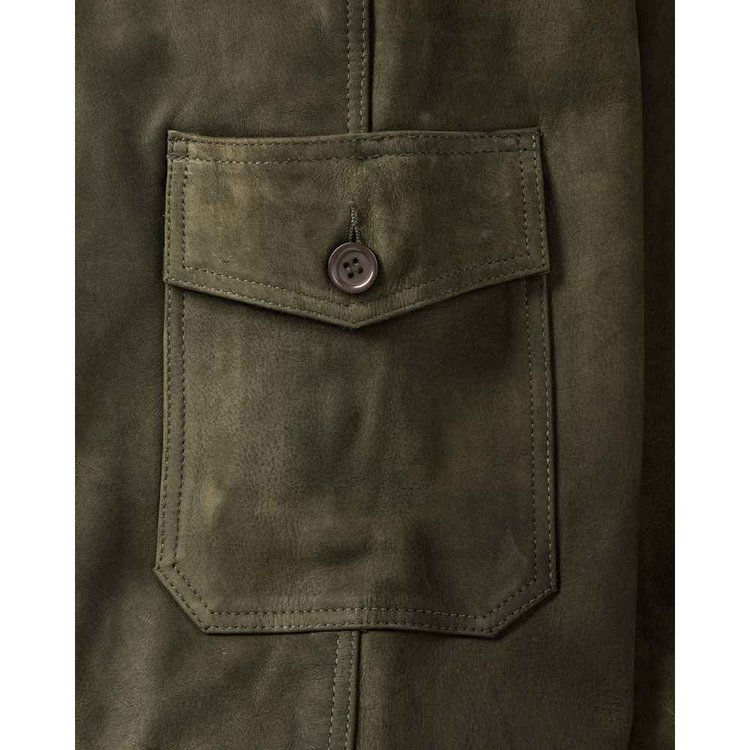 Miniaturbild: PARFORCE | BÜFFELLEDERHOSE GEFÜTTERT - OLIV