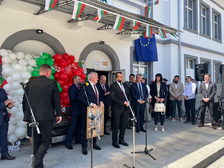 Satovcha Belediyesi binasında gerçekleştirilen resmi görüşmede Türkiye ve Bulgaristan heyetlerinin proje kapsamında bir araya gelmesi