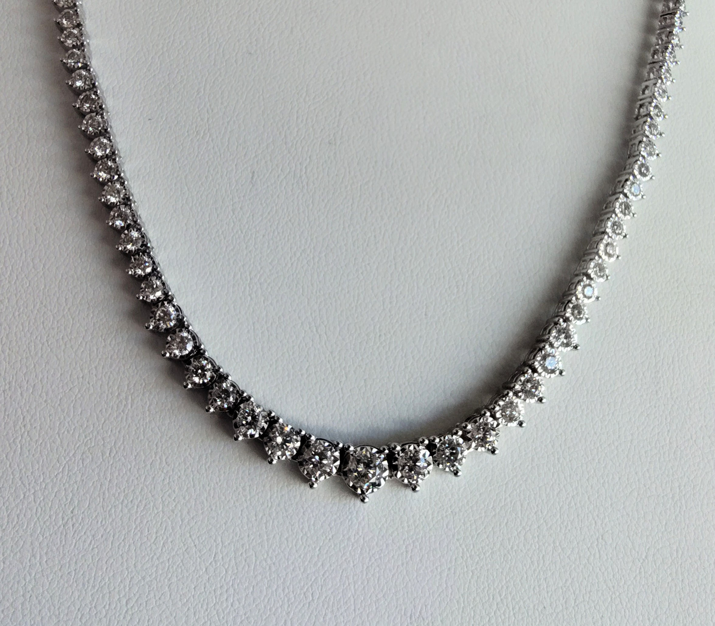 14K 5.0CTW DIAMOND NECKLACE
