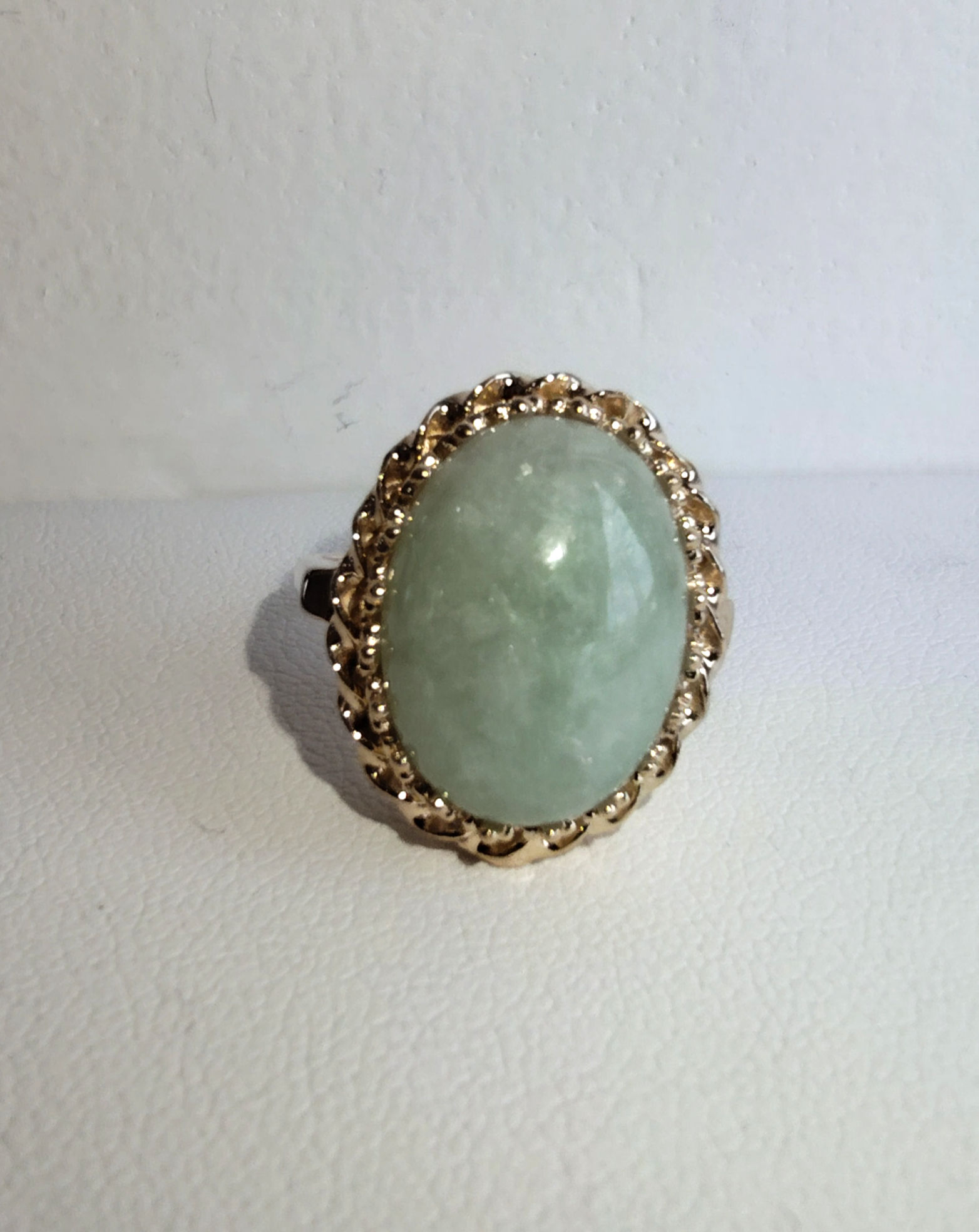 14K ADVENTURINE FASHION RING