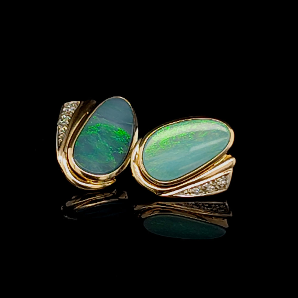 Opal Earrings