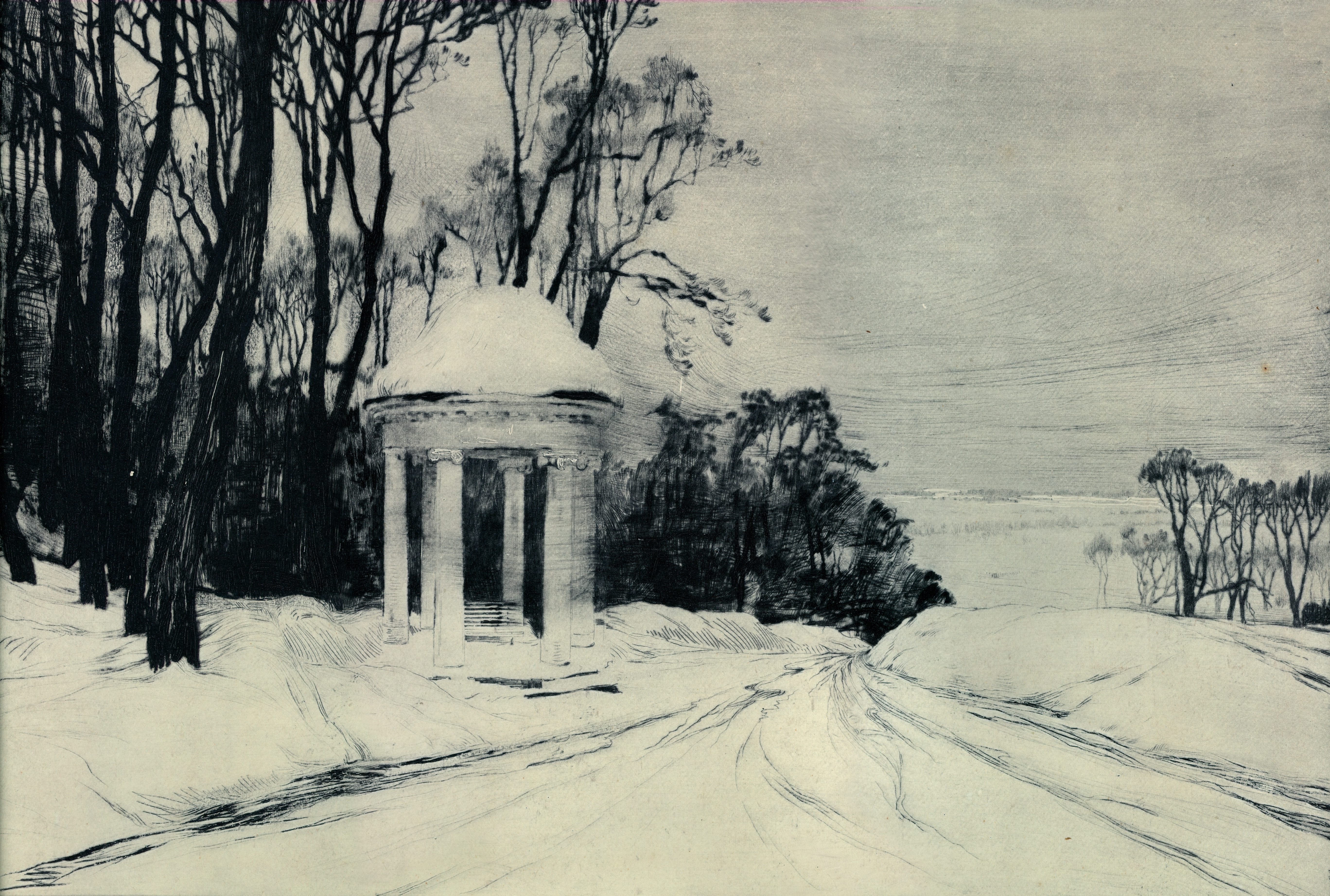 Беседка в Горках Ленинских