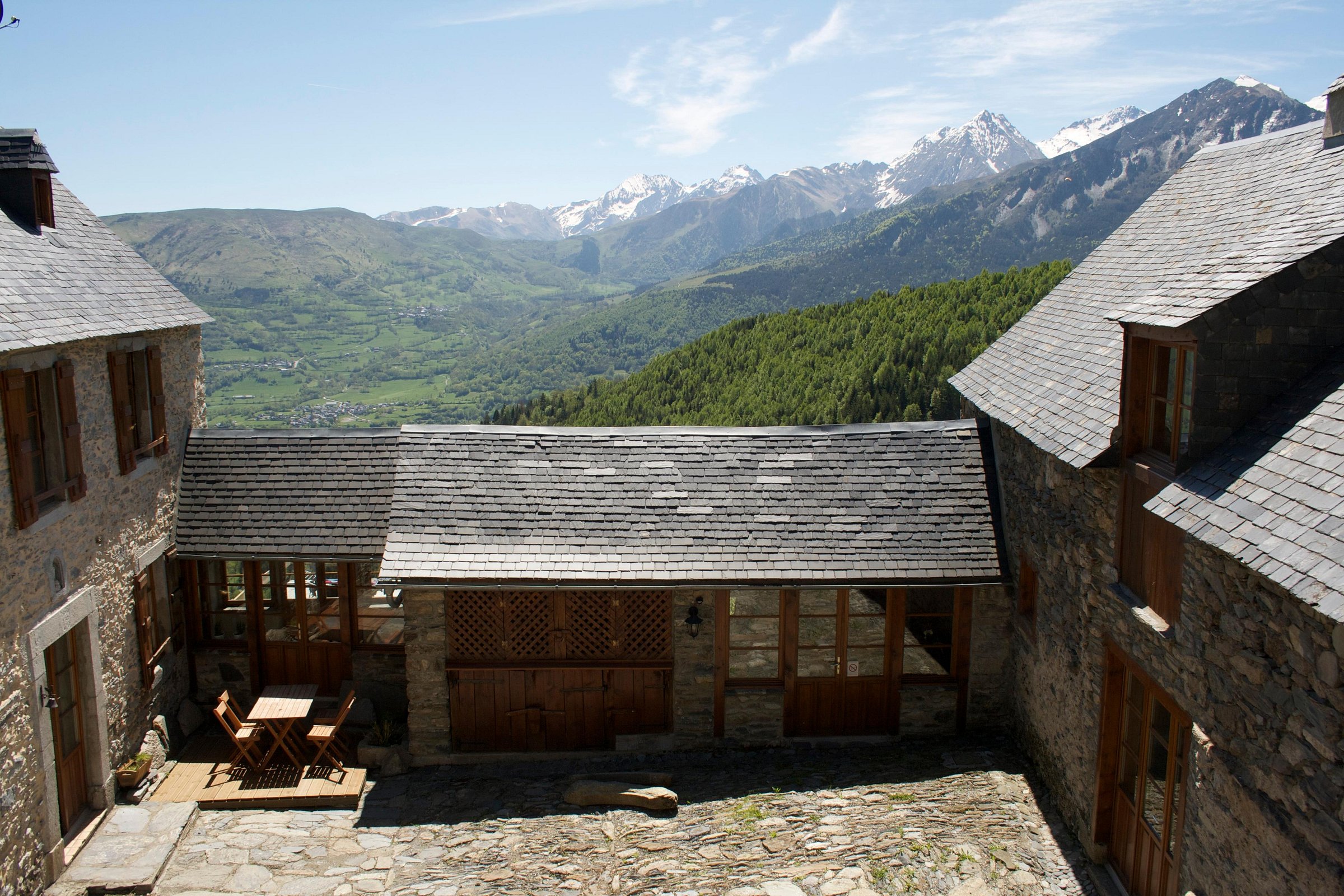 Inside the gite
