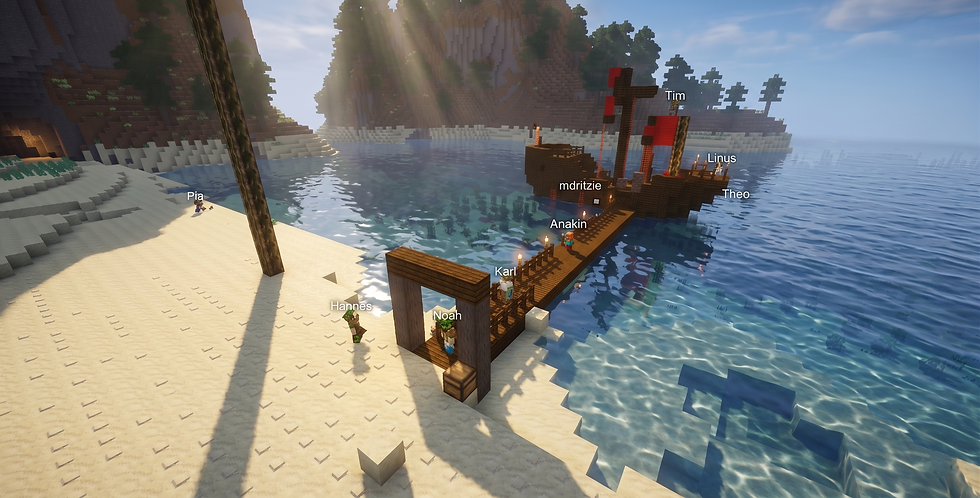 Ein Pferd in Minetest
