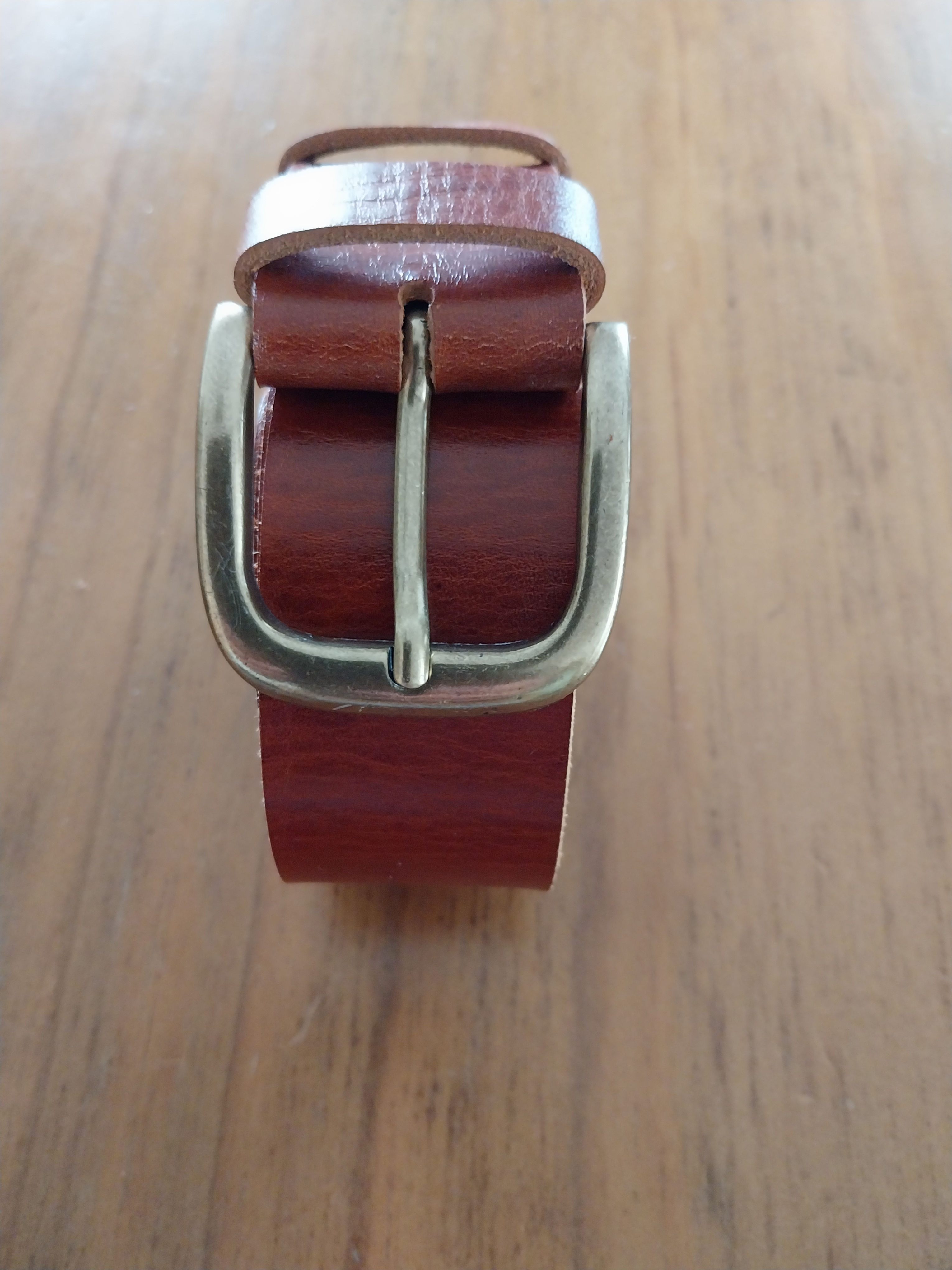 Cinto em pele - 3 cm