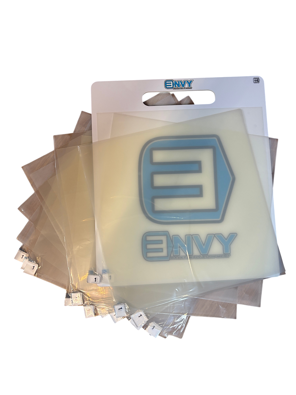 blocchi 30 fogli esclusivi per la pedana Envy Equipment