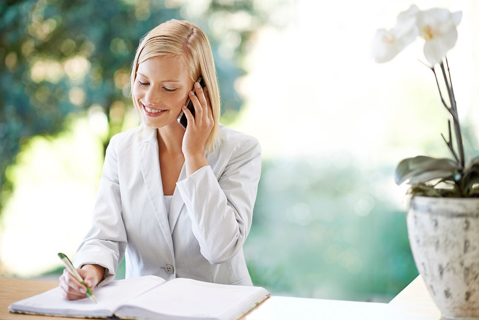 Woman on Phone