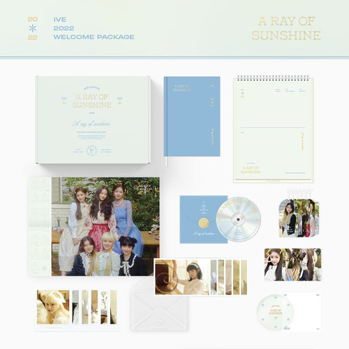 アイドル IVE WELCOME PACKAGE A RAY OF SUNSHINE IVE 2022 WELCOME PACKAGE [A RAY OF SUNSHINE] | K-pop Unite