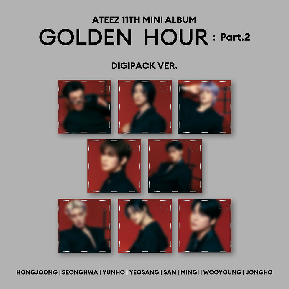 섬네일: ATEEZ - [GOLDEN HOUR : PART.2] 11TH MINI ALBUM DIGIPACK VER. (RANDOM)