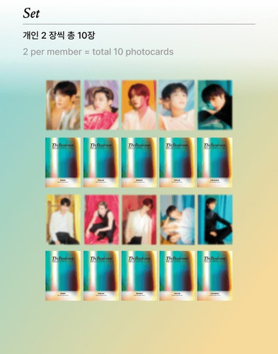 アイドル hybe insight photocard set txt TXT [HYBE INSIGHT] [THE DAYDREAM BELIEVERS] PHOTOCARD SET