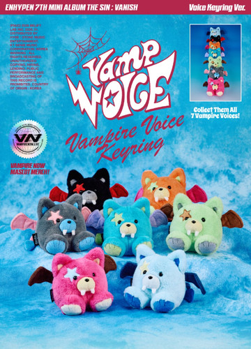 ENHYPEN 7th Mini Album [THE SIN : VANISH] (Voice Keyring Ver