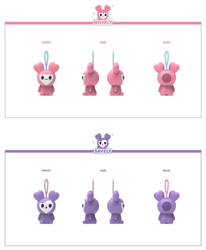 TWICE LOVELY BLUETOOTH SPEAKER with TWICE's Voice | K-pop Unite