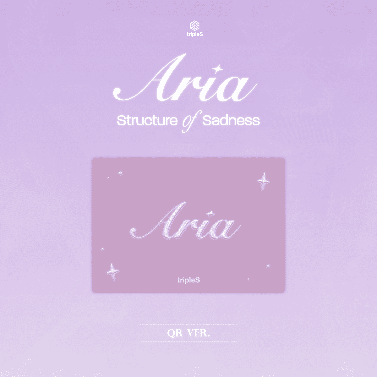 tripleS 1st Single Album [Aria [Structure of Sadness]] (QR Ver.)