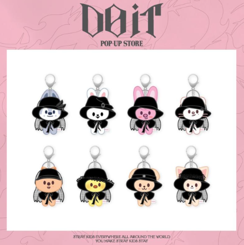 Stray Kids MD [DO IT] (COSTUME MAGNET PLUSH KEYRING) (SKZOO) | K