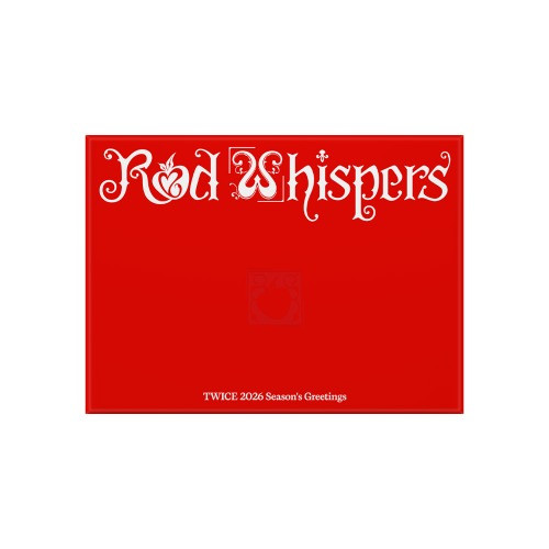 TWICE 2026 SEASON'S GREETINGS [RED WHISPERS] | K-pop Unite