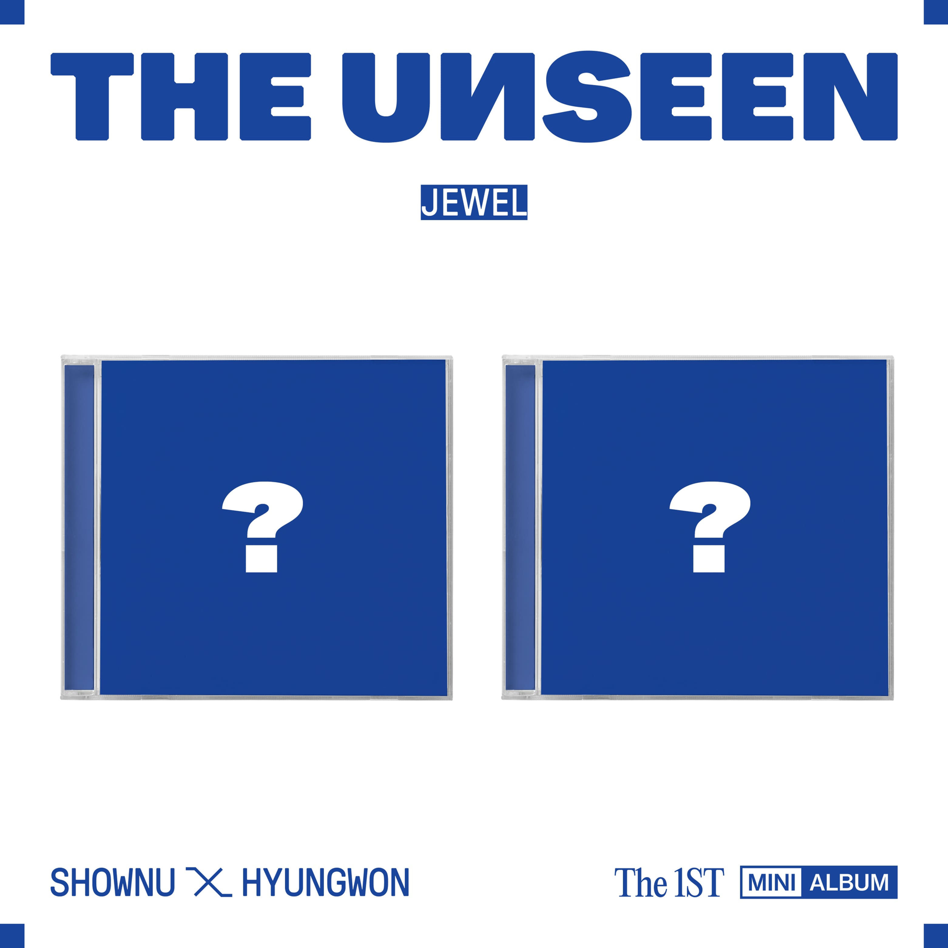 SHOWNU X HYUNGWON 1st Mini Album [THE UNSEEN] (Jewel Ver.) (Limited Edition)