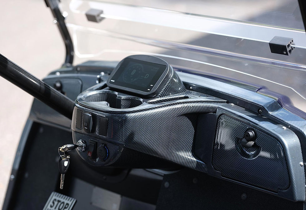 Thumbnail: ICON G40 2+2, 4 passenger GAS golf cart *