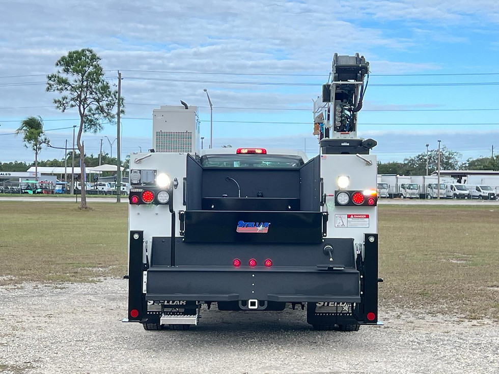 Thumbnail: 2023 International CV515 Mechanic Service Truck with Stellar Telescopic Crane 86