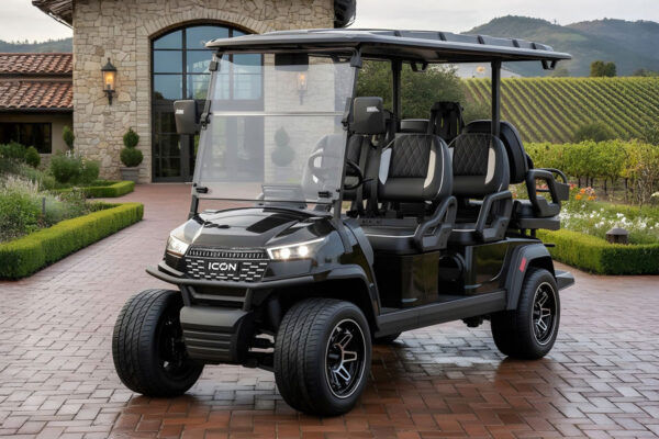 Thumbnail: ICON i60LX 6 Passenger Electric Street Legal Golf Cart