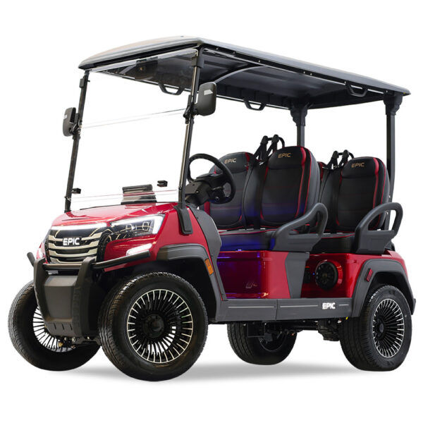 EPIC E40FX 2+2, 4 passenger electric golf cart *