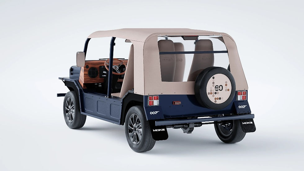 Thumbnail: MOKE America Street Legal Electric Cart - 007 60 Years of Bond
