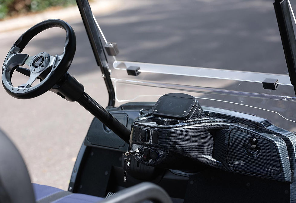 Thumbnail: ICON G40 2+2, 4 passenger GAS golf cart *