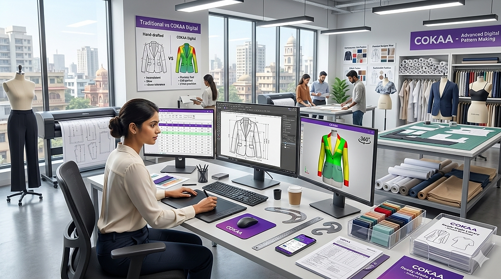 Why COKAA Is India's Best Garment Pattern Making Service for Fashion Brands