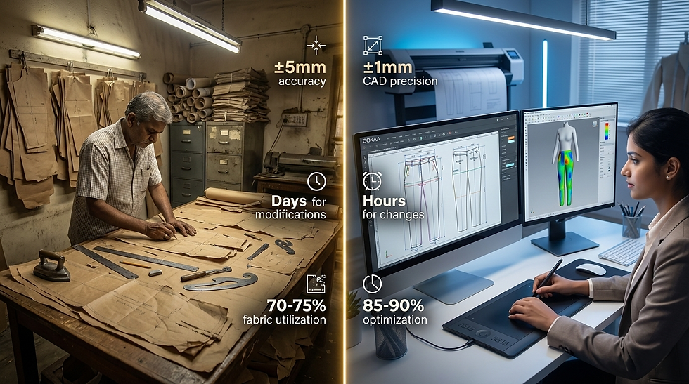 Digital Patterns vs Physical Patterns: Which Is Better Garment Patterns Making for Garment Production?