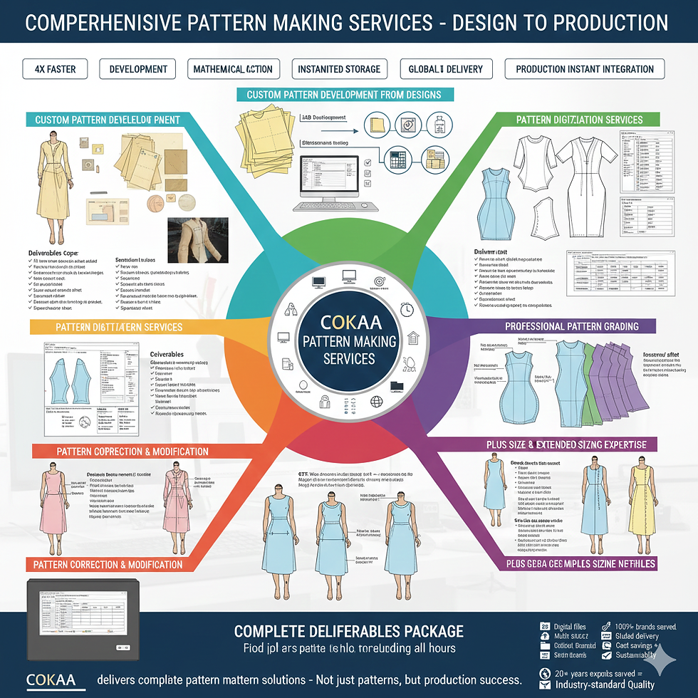 Complete Pattern Making Service Offerings and Deliverables