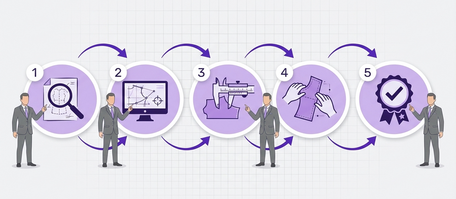 Quality Control in Pattern Making: Our 5-Step Process at COKAA.in