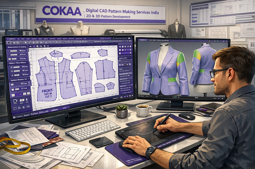 CAD Pattern Development and Digital Precision