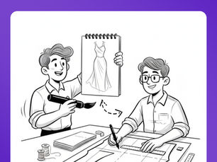 Fashion Sketch to Pattern: Transforming Ideas into Reality