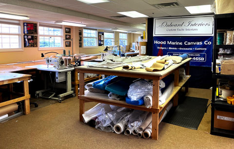 Little Harbor, Marblehead Offices - Onboard Interiors & Hood Canvas, Custom boat / marine interiors and exteriors for private and commercial power and sailboats in Massachusetts