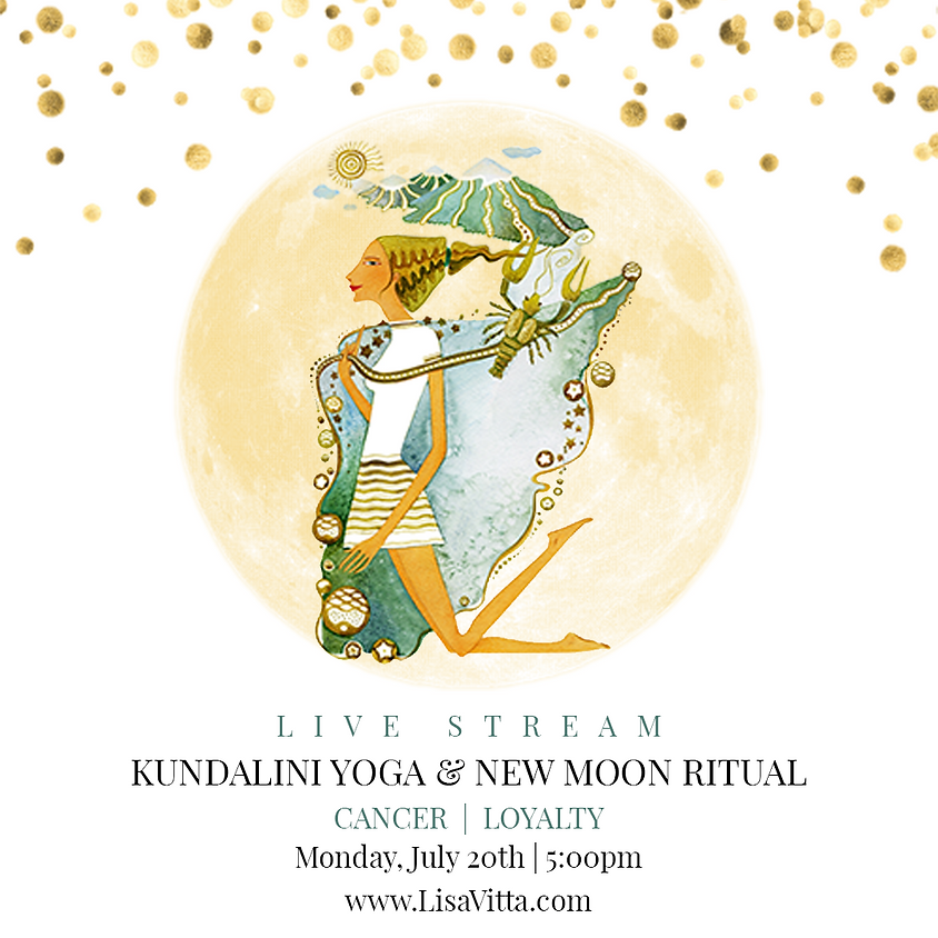 LIVE Stream New Moon Healing Circle: Cancer | Loyalty