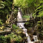 Flume Gorge - Lexington Ski Club - North Woodstock, NH members only lodge, skiing, family activities