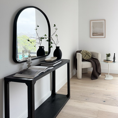 Interior Design inspiration using Pantone Color of the Year Cloud Dancer - Boston Modern Design