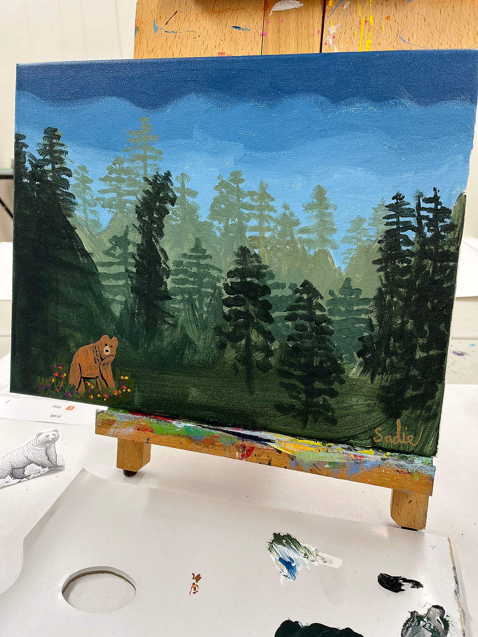 matte canvas Elements of Art: Texture, Art Studio 760 Lexington, MA Kids Art Classes