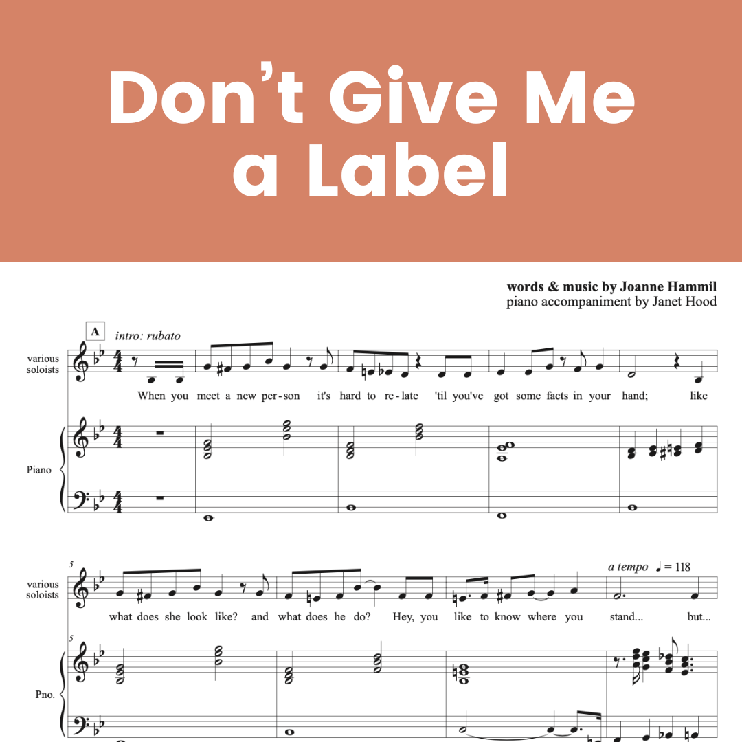 Don’t Give Me a Label