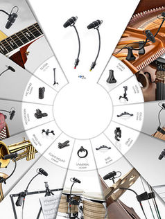 HOW TO MOUNT THE 4099 INSTRUMENT MICROPHONE ON VARIOUS INSTRUMENTS