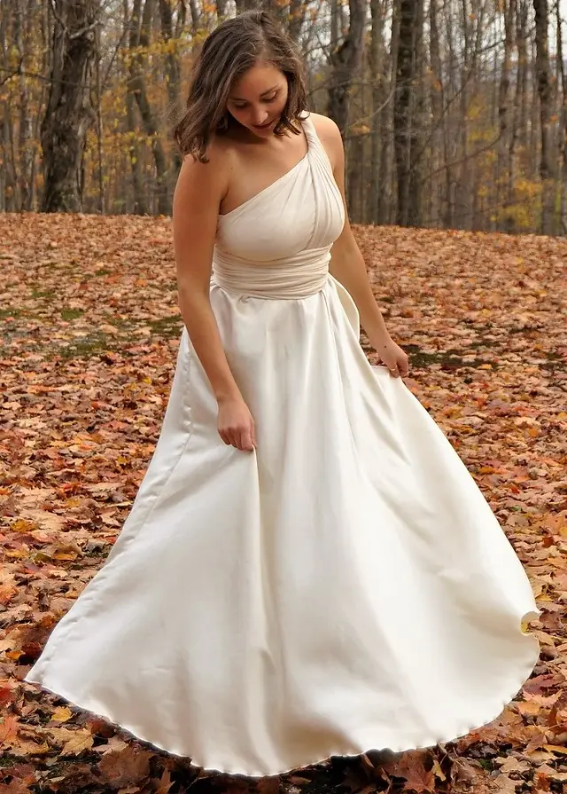 Sustainable Materials Wedding Dress