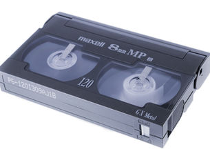Samples of 8mm Cassette Tapes