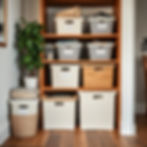 storage in small space after working with The Lighter Home professional organizer