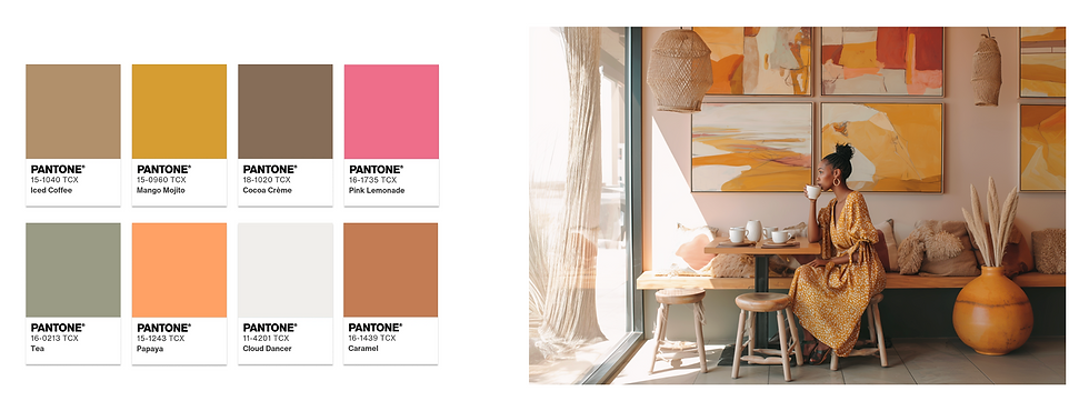 Take a Break Pantone Color of the Year Interior Design Inspo - Boston Modern Design