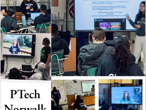 BOSSES Empower Fellow Students at P-Tech Norwalk