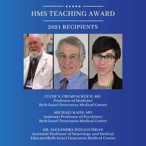 BIDMC Staff Receive HMS Teaching Awards