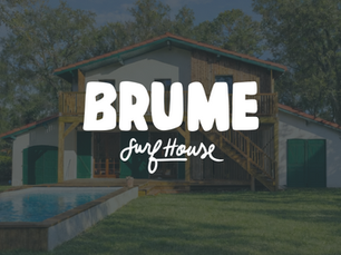 création site internet maison d'hôtes Brume Surf House